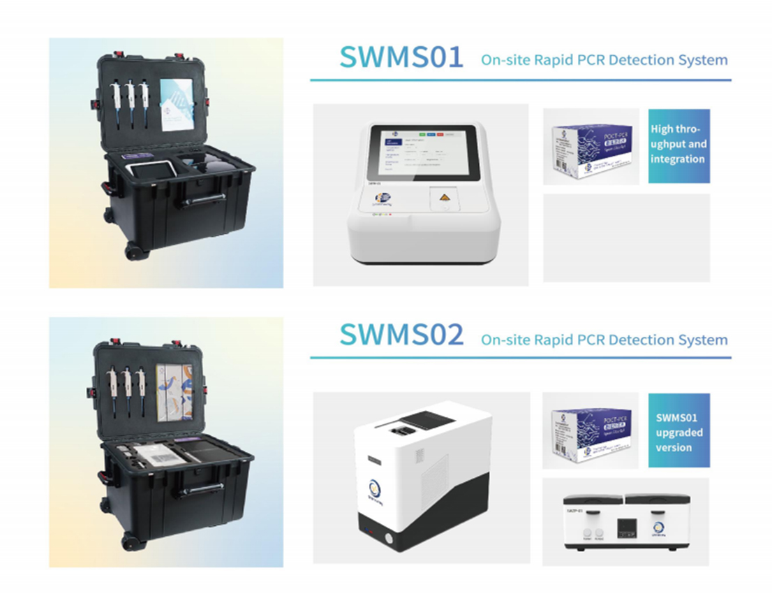 On-site rapid diagnosis system SWMS-01
